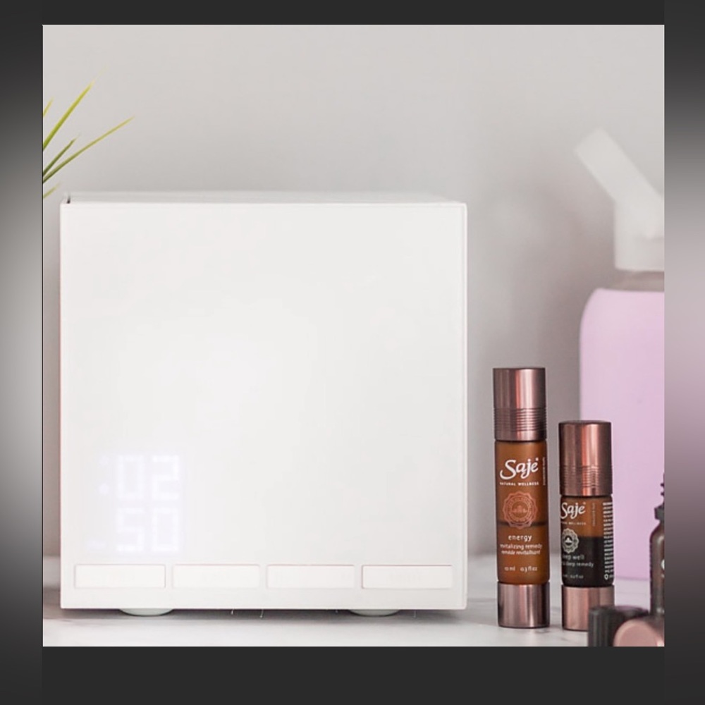 SAJE Ultrasonic Dual Tank Diffuser & Alarm Clock.